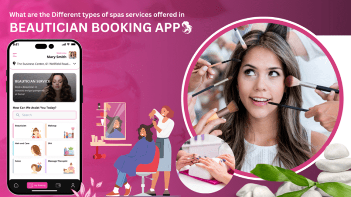 beautician booking app