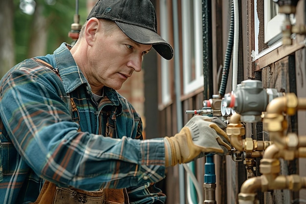 photography of professional Plumber